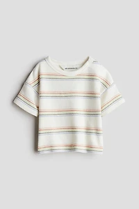 T-shirt en coton éponge
