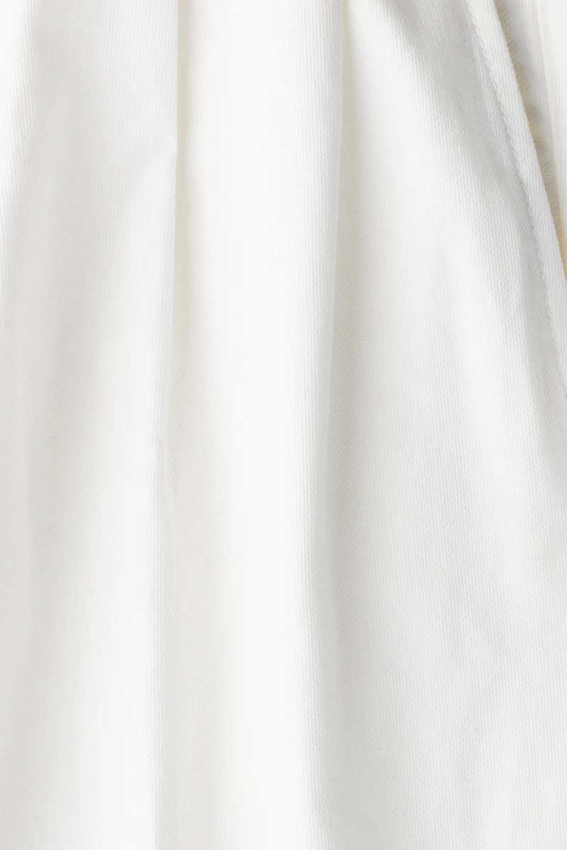 Relaxed-Fit Tailored Linen-Blend Pants