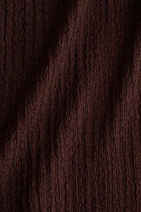 Textured Jersey Dress