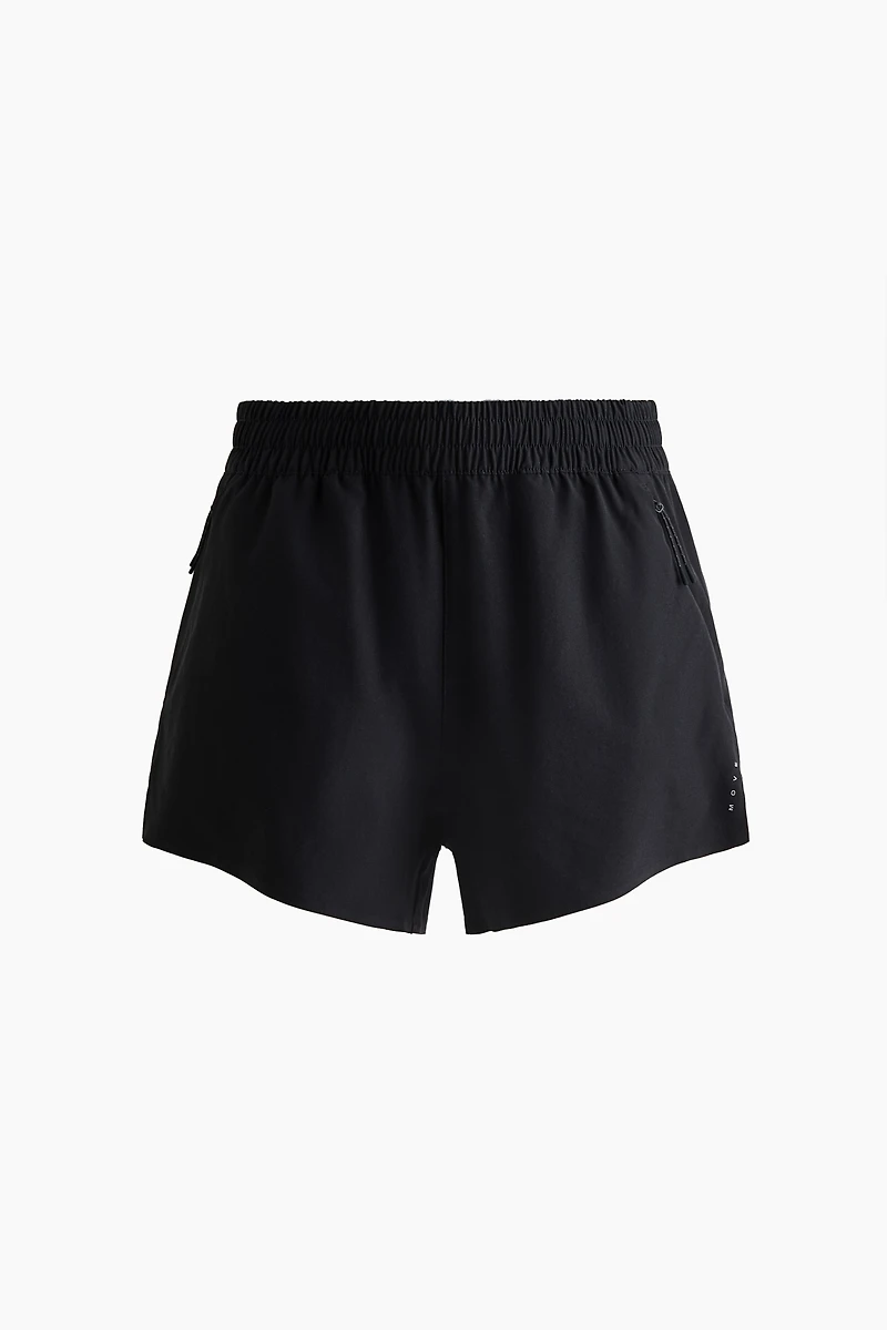 Regular-Fit Track Shorts with Pockets