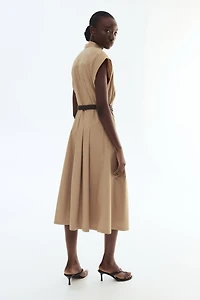 Cotton Poplin Shirt Dress