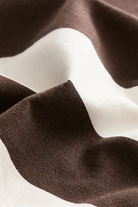 Linen-Blend Cushion Cover