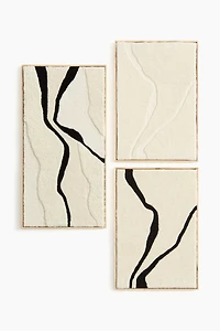 Large Tufted-Wool Wall Art