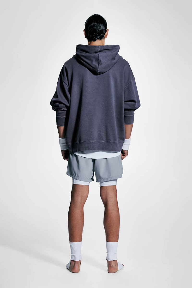 Loose-Fit Sports Hoodie