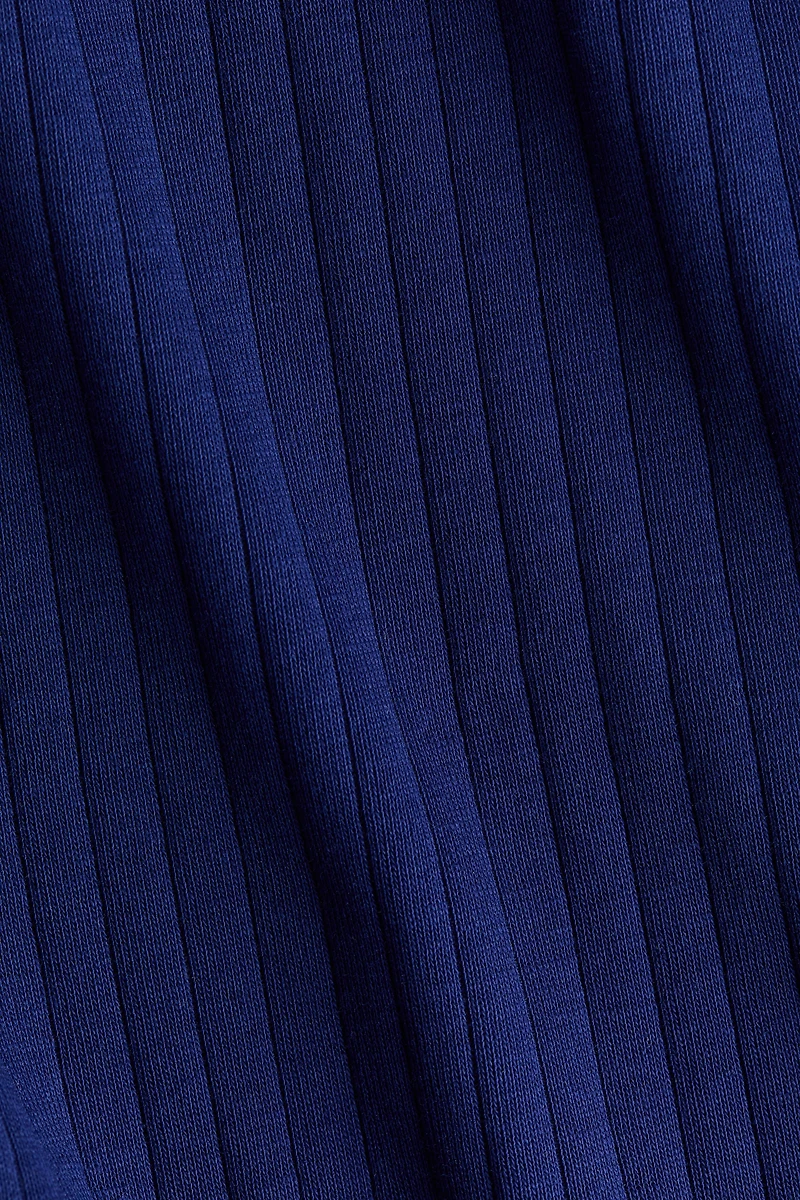 Ribbed Drawstring Pants