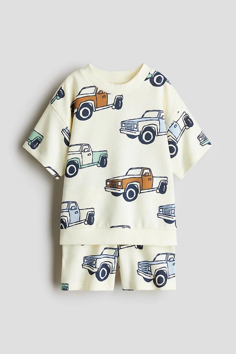 2-piece Printed Sweatsuit