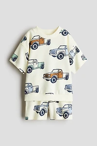 2-piece Printed Sweatsuit