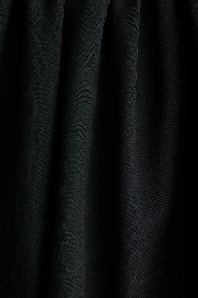 Sleeveless Twill Dress