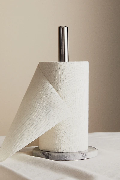 Marble Paper Towel Holder