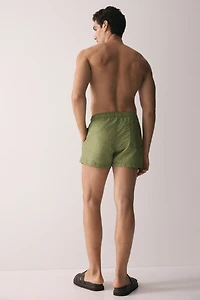 Patterned Swim Shorts