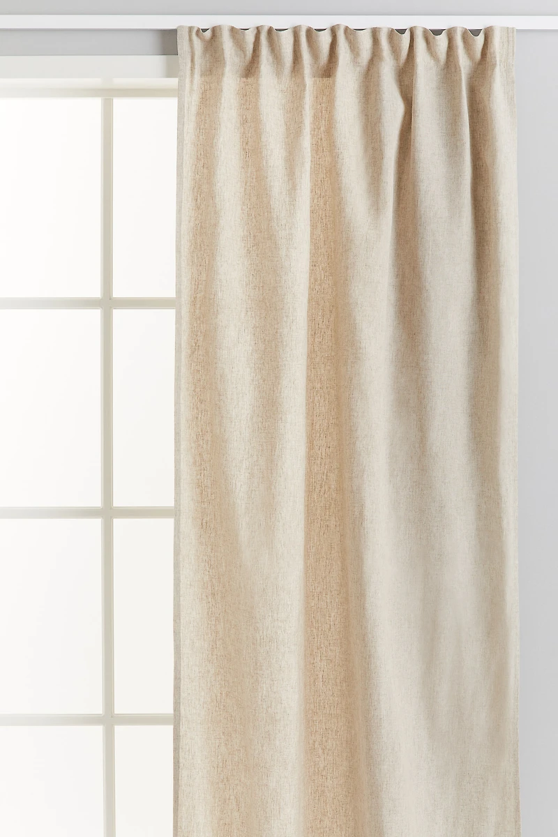 2-pack Long Lyocell-Blend Curtain Panels
