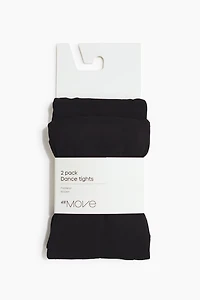 2-Pack Footless Sheer Leggings