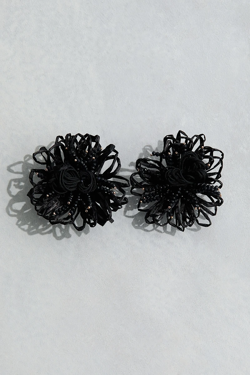 Boucles d'oreilles fleurs