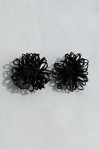 Boucles d'oreilles fleurs