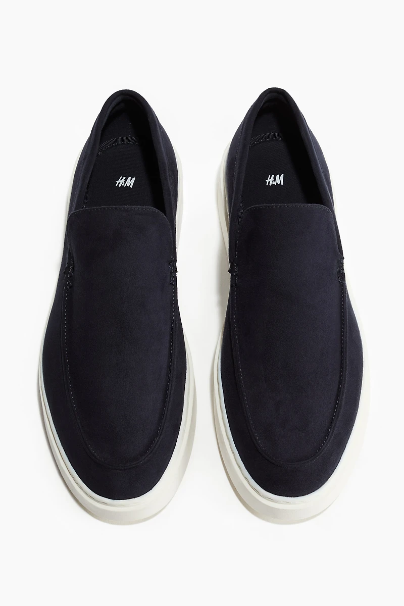 Moccasin-Seam Loafers