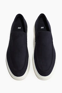 Moccasin-Seam Loafers
