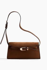 Strap-Detail Shoulder Bag
