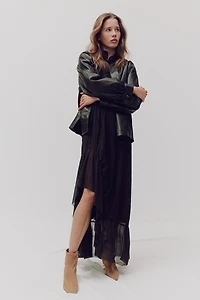 Bottines-chaussettes à talon