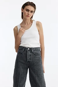 Barrel High Ankle Jeans