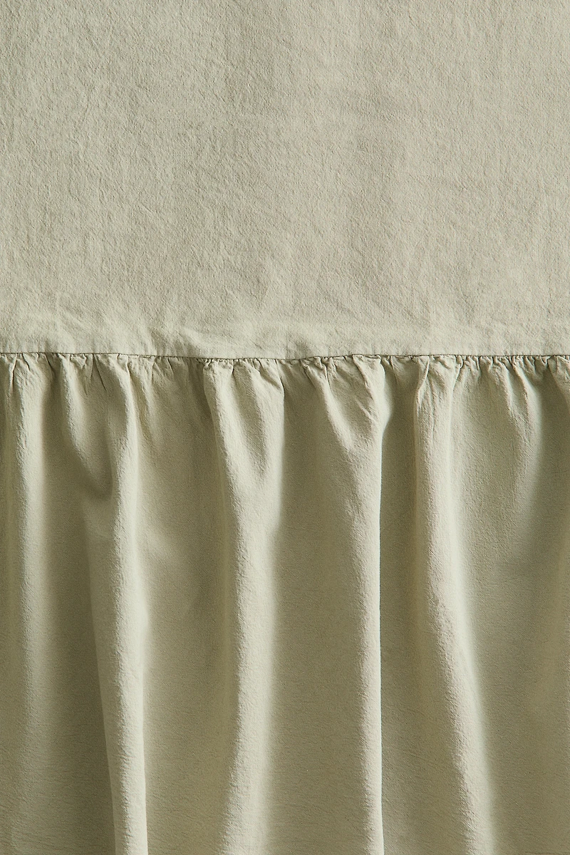 Linen-Blend Bedspread