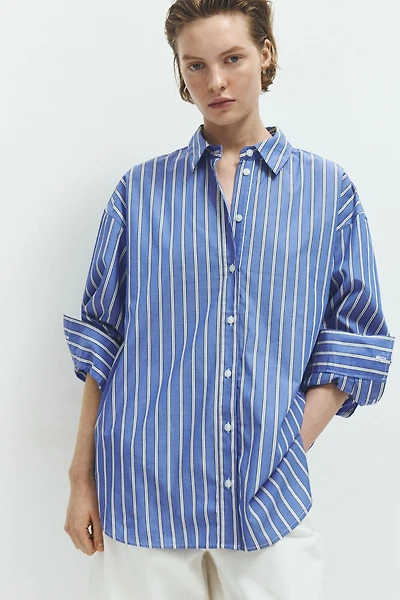 Oversized Poplin Shirt