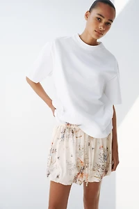 Cotton Balloon Skirt