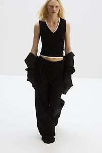 Cooling Slim-Fit Ribbed Tank Top