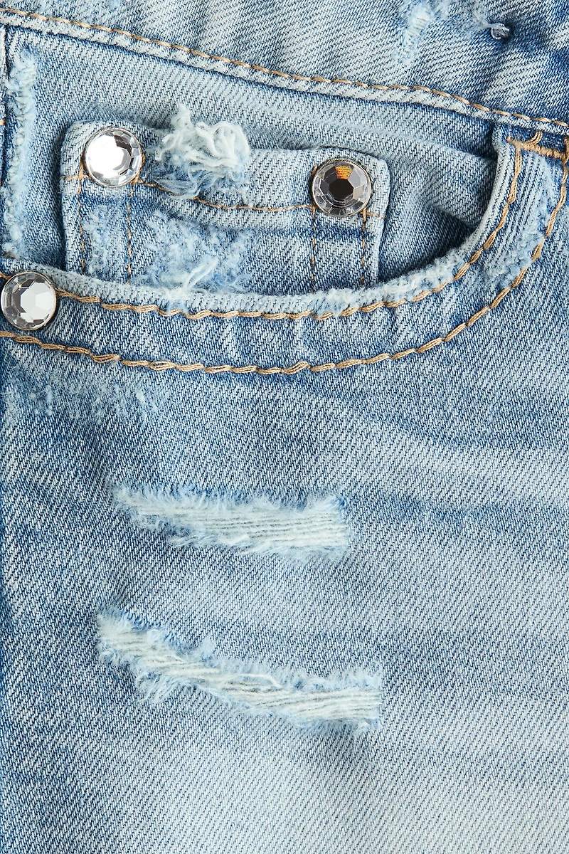5-Pocket Denim Shorts