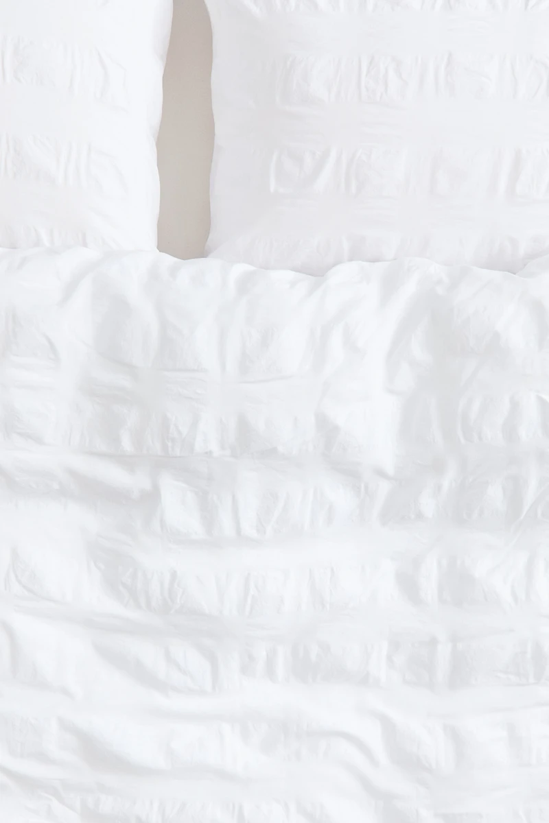 Ensemble de couette lit double/très grand en coton