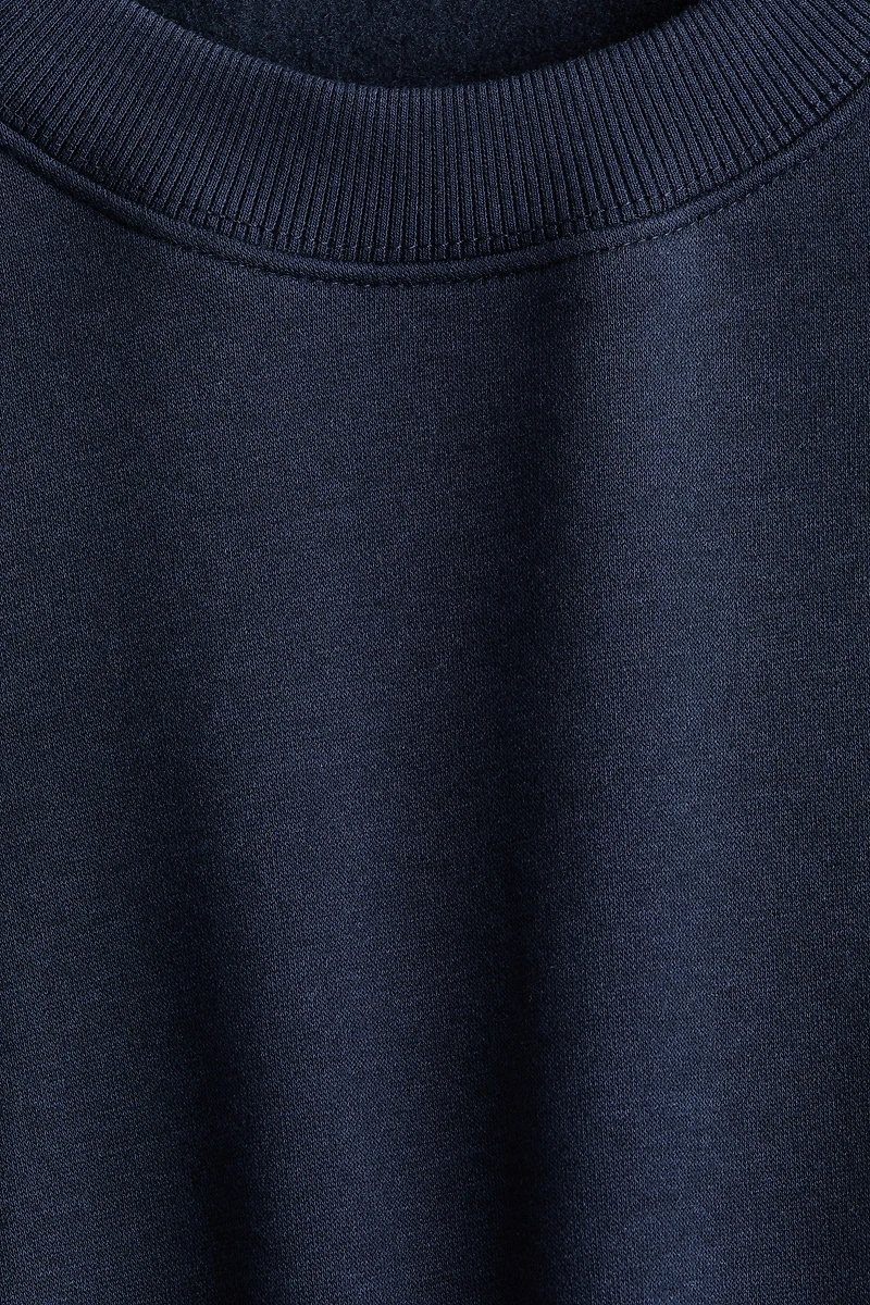 Sweatshirt with Printed Motif
