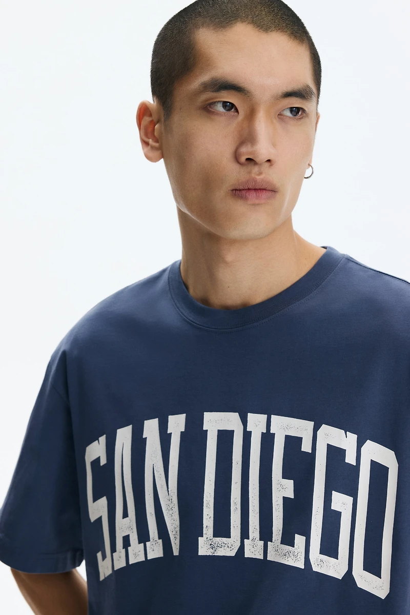 Loose Fit Printed T-shirt