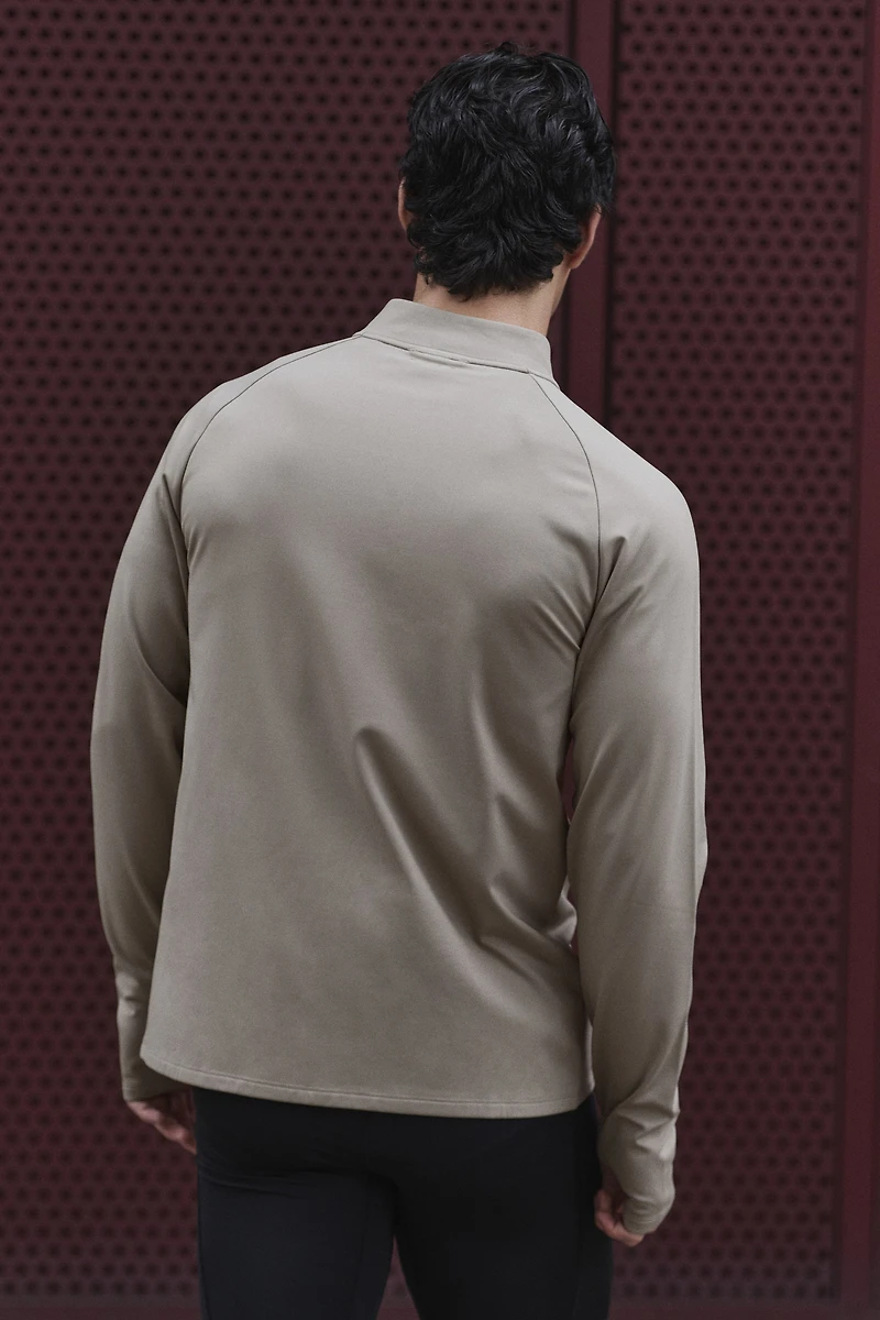 Mid-Layer Half-Zip Sports Shirt with ThermoMove™