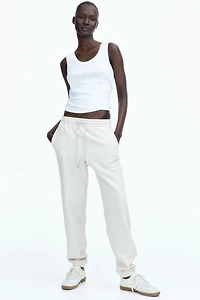 Pantalon en molleton de coton mélangé