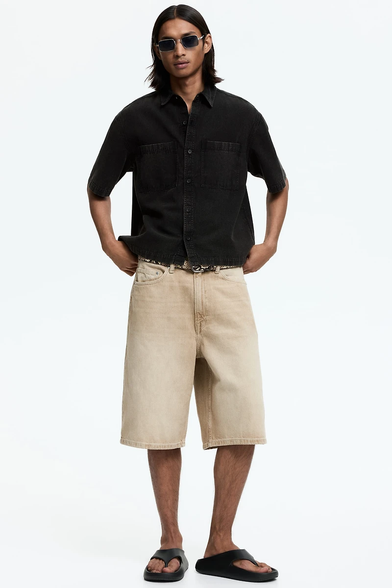 Relaxed-Fit Cotton Canvas Shirt