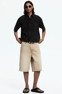 Relaxed-Fit Cotton Canvas Shirt