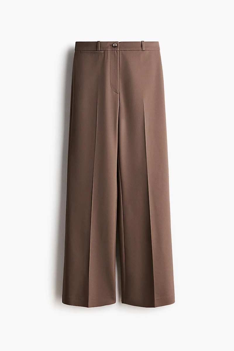 Pantalon jambe semi-évasée