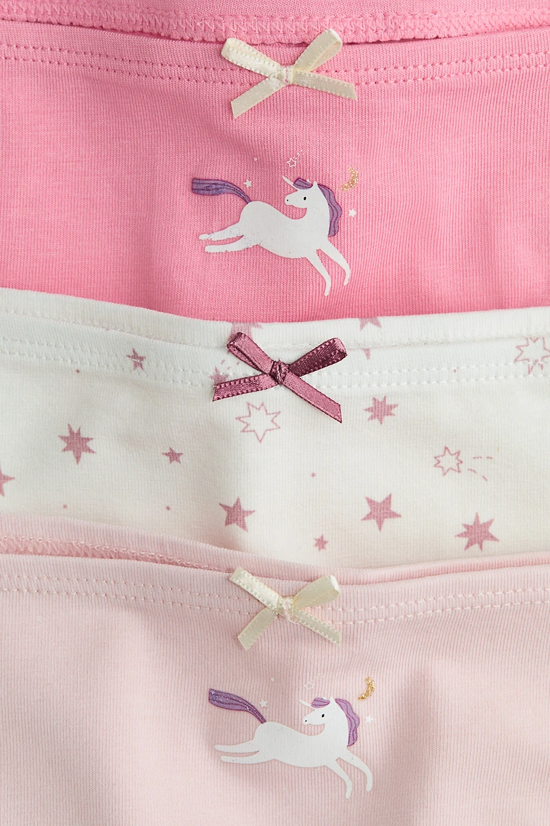 5-pack printed cotton briefs