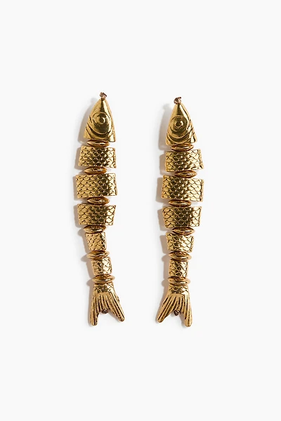 Boucles d'oreilles poissons