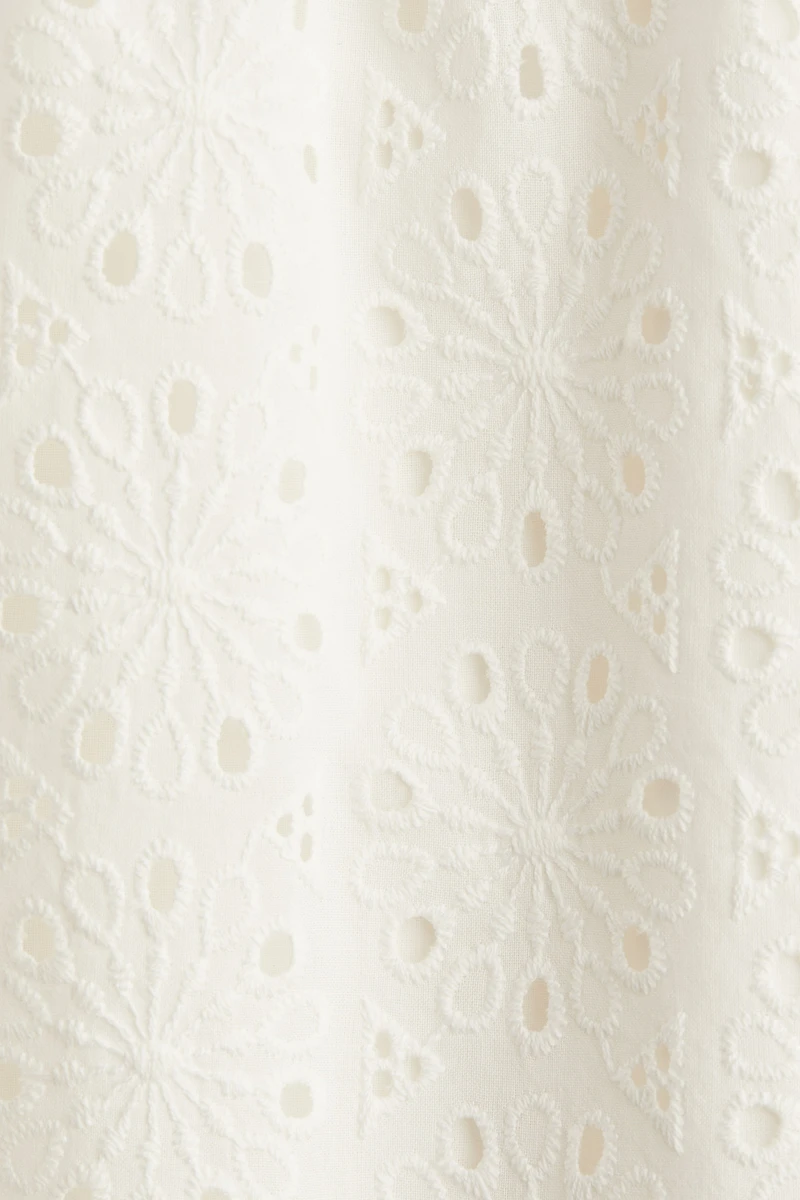 Eyelet-Embroidered Shorts