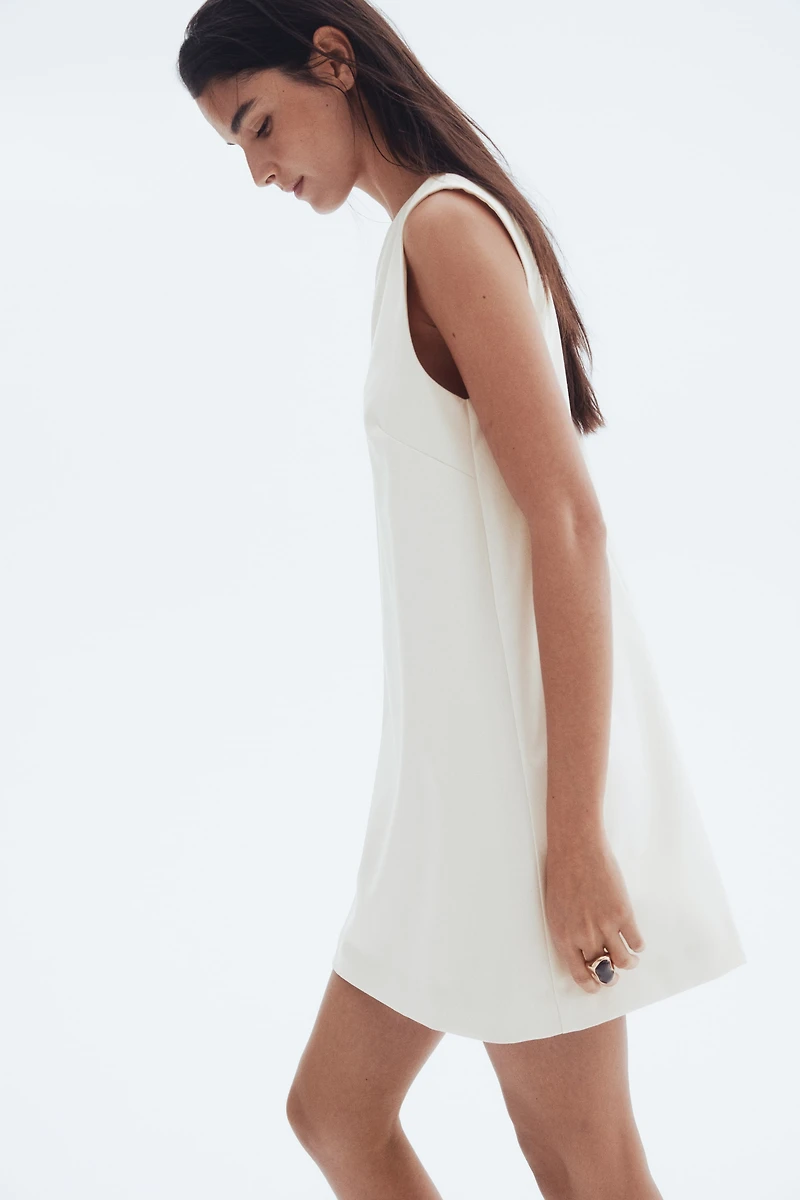Twill Shift Dress