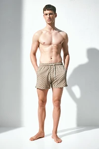 Seersucker Swim Shorts