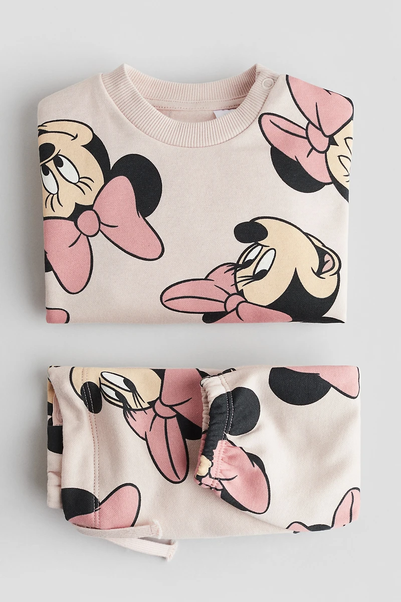 2-piece Printed Sweatsuit