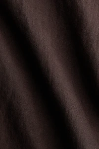 Robe dos nu en lin