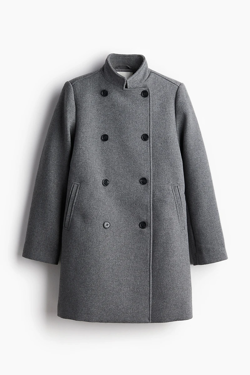 Double-Breasted Car Coat