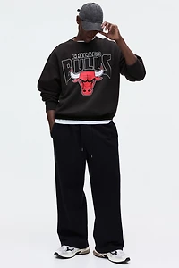 Oversized Printed Sweatshirt