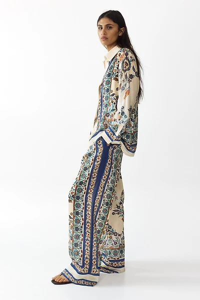 Oversized Printed Shirt