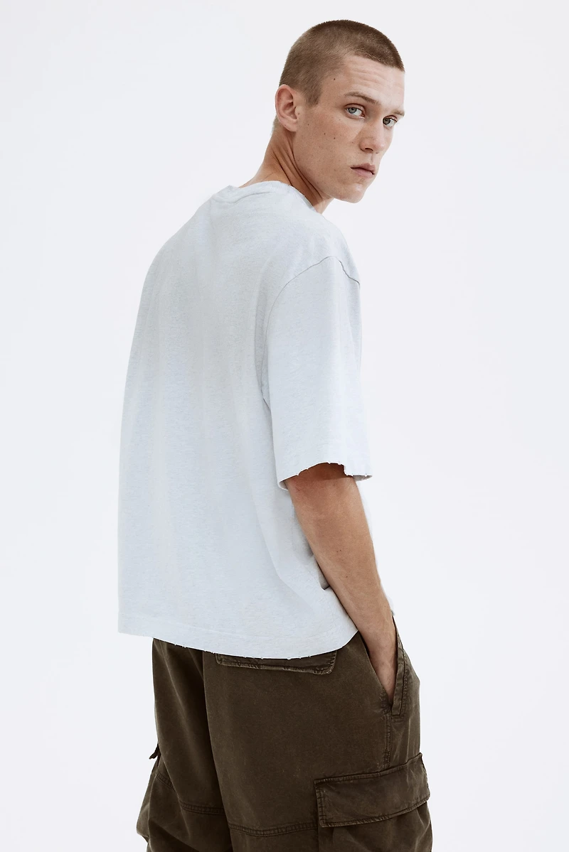 T-shirt coupe très ample