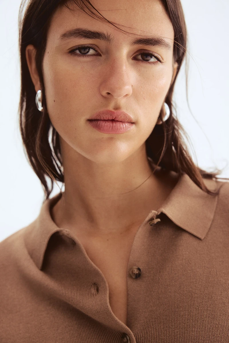 Cardigan with Collar