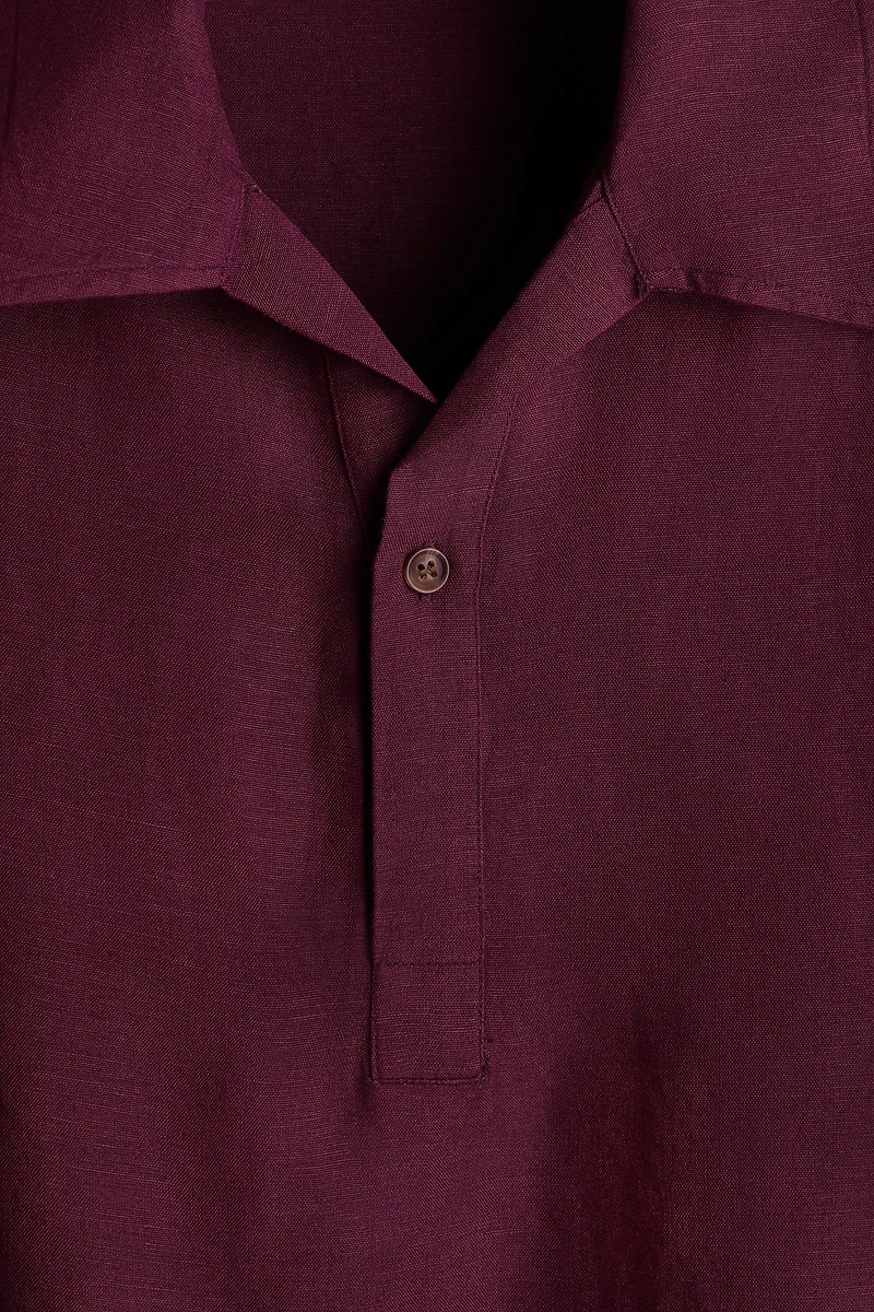 Chemise décontractée à enfiler