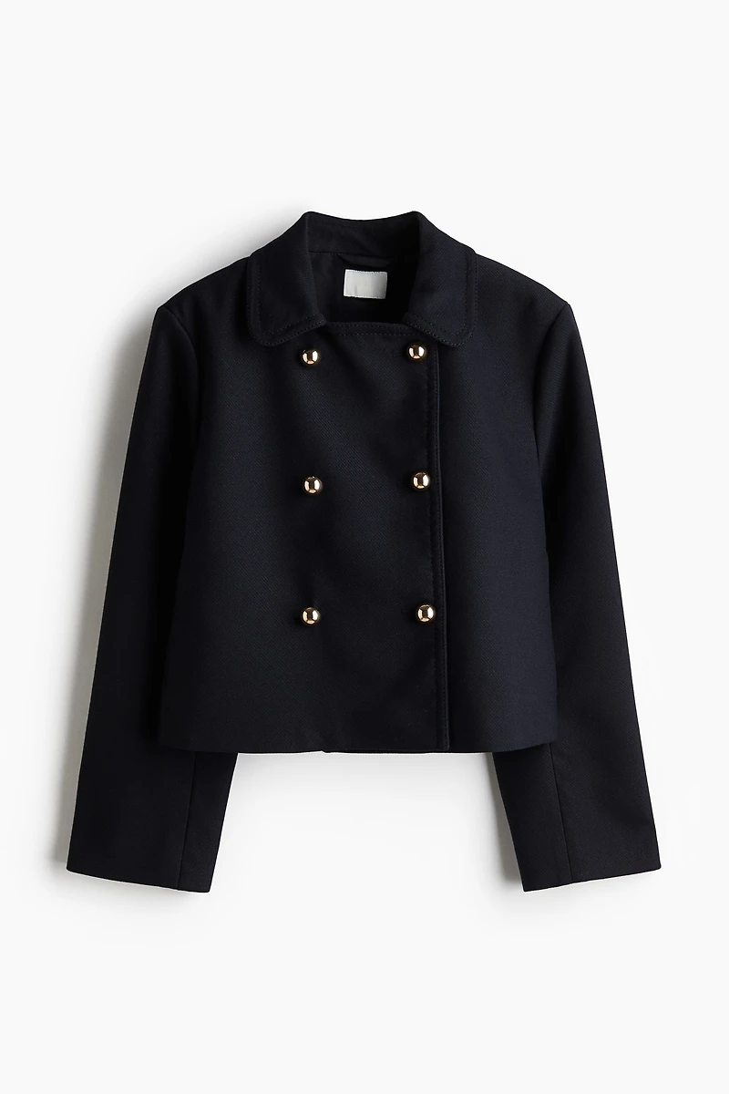 Veste à fermeture croisée